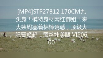 [MP4]STP27812 170CM九头身！模特身材网红御姐！来大姨妈塞着棉棒诱惑，顶级大肥臀翘起，黑丝袜美腿 VIP0600