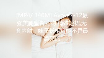 [MP4/ 340M] Avove7-12最强美腿蜜臀尤物 精致短裙,无套内射，妹子长相可能不是最漂亮的